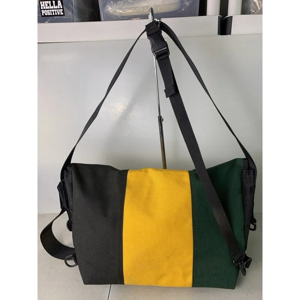 Timbuk2 Ballistic Messenger Bag Jamaican Caribbean Tricolor Crossbody Large